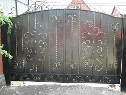 Кованые ворота в Самаре