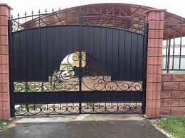 Кованые ворота в Самаре