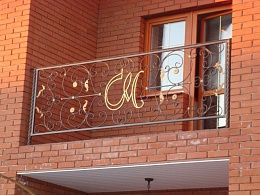 Кованые ограждения для балкона в Самаре